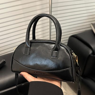 Koreaanse Mode Dames Tas Niche High-End Lente Nieuw Eenvoudig Vierkant Tasje Veelzijdig Één Schouder Crossbody Tas gray