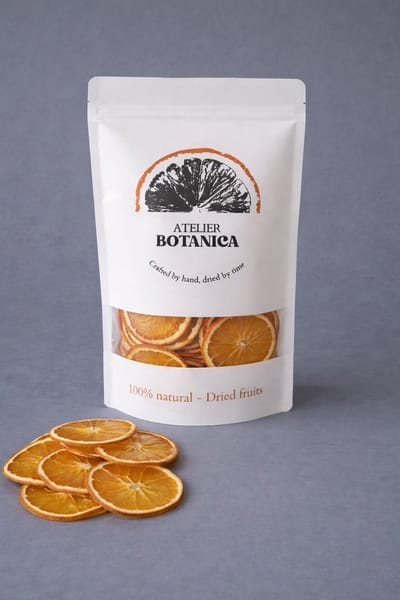 Premium Gedroogde sinaasappelschijfjes – 100g – cocktail garnish – 100% natuurlijk – voor gin, cocktails & thee, Mocktails