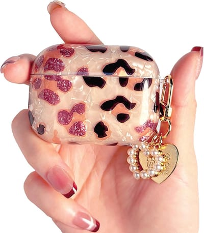 AirPods Pro 2 Hoesje - Beschermhoes Oplaadcase - Oordopjes Beschermen - Luipaard Print Design - 40 g - Luipaard