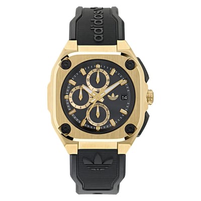 Adidas Originals City Tech AOFH24018 Horloge - Kunststof - Zwart - Ø 48 mm