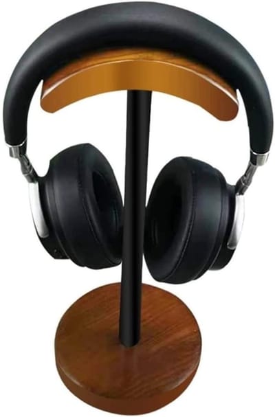 Koptelefoon Houder - Headset Stand - Opbergen Accessoires - Antislip Basis - 13 x 33 cm - Naturel