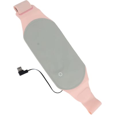 Grafeen Ver-infrarood Verwarmende Tailleband USB Elektrische Verwarmende Tailleband Taillepijn VerlichtingGrijs