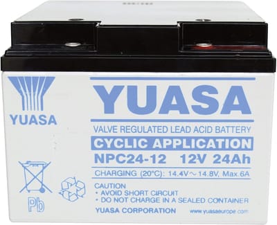 Oplaadbare Batterij - AGM Accu - Energie Opslag - Loodvlies Technologie - 175x125x166mm