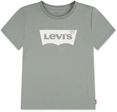 Levi´s ® Kids Batwing T-shirt Met Korte Mouwen Groen 5 Years Meisjes