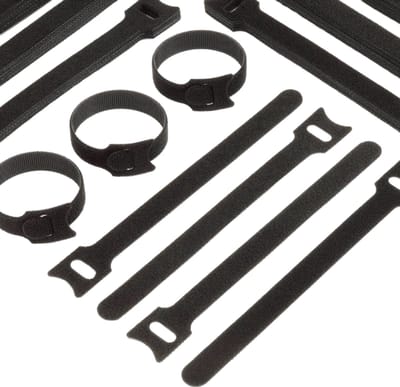 50 stuks Kabelbinders klittenband - velcro tie wraps - Kabel Management - kabel organiser - LOUZIR