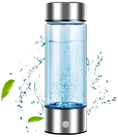 MakkelijkMooi Water Ionisator Fles - Waterfilter - Gezondheid - Waterstof Generator - Hydrogen Water Fles - in 3 min. Waterstofrijk Water