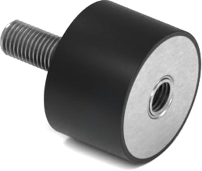 Rubbermagazijn - Trillingsdemper - Type B - 15x10mm - M4 - Set 10 stuks