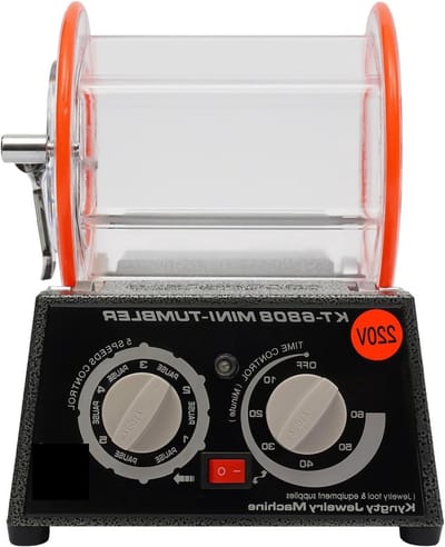 Sieraden polijstmachine - Trommel polijstmachine - Metaal glanzen - 5 snelheden instelbaar - 3 kg capaciteit - Niet gespecificeerd