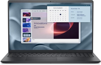 DELL Pro 15 Essential PV15250 Intel® Core™ i5 i5-1334U Laptop 39,6 cm (15.6") Full HD 16 GB DDR5-SDRAM 512 GB SSD Wi-Fi 6 (802.11ax) Linux Zwart