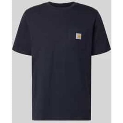 Regular Fit T-shirt met logo-patch