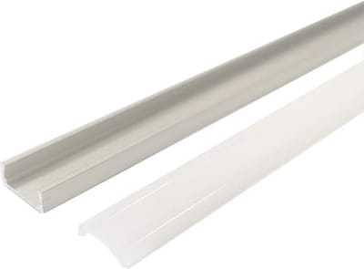 Aluminium profiel 1m flexibel voor led lint - Aluminium - Zilver - SILUMEN