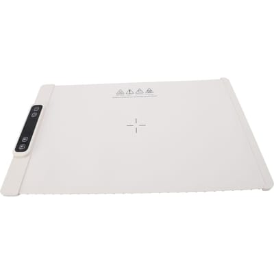 Plateau Chauffant Électrique Chauffage sur Toute la Surface Enroulable Portable Silicone 3 Réglages de Température Chauffe-Aliments Polyvalent 60