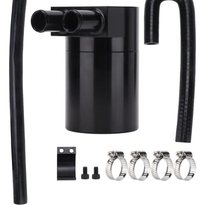 Dubbele Baffled Olievanger met Slangen Vervanging voor N54 335i 135i E90 E92 E82 2006 2010