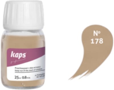 Kaps super color leer & kunstleer verf inc.cleaner - (178) Beuken - 25ml