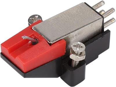 Pickup Naald - Platenspeler Naald - Muziek Afspelen - Magnetisch Dubbel Kanaal - 6 x 4 x 2 cm
