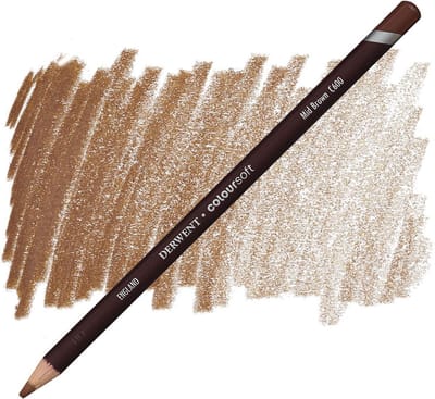 Derwent Coloursoft potlood Mid Brown C600
