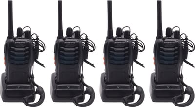 Walkietalkie - Set van 4x Baofeng BF-88E PMR portofoons - Met headsets