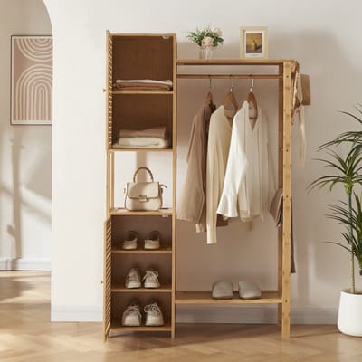 Halmeubel Oldsum 164x99x29 cm bamboe