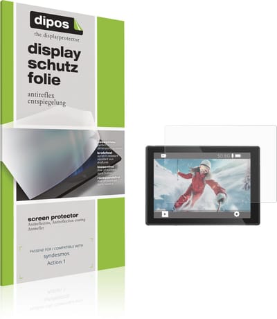 dipos – 4x Matte Beschermfolie geschikt voor syndesmos Action 1 | Krasbestendige & antireflecterende Screenprotector Ultra-Thin