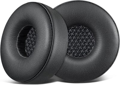 Vervangende oorkussens voor bedrade headsets, zachte proteïne leren oorkussens met hoogwaardige traagschuim voor optimaal comfort en geluidsisolatie
