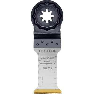 Festool 578096 MSB 60/32/HM/OSC Zaagblad Carbide 1 stuk(s)