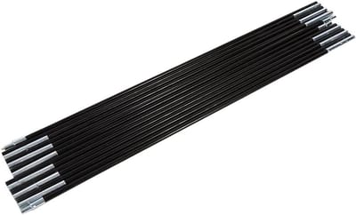 Tentstokken Set - Kampeer Accessoires - Buiten Kamperen - Glasvezel Staaf Constructie - 340cm Lengte
