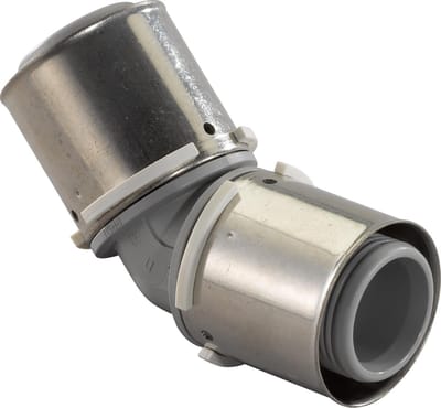 Uponor press composite elbow 45° ppsu 40-40