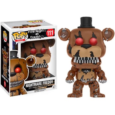 POP! Figures ! Five Nights At Freddy's - 111 Nightmare Fredd Speelpoppen