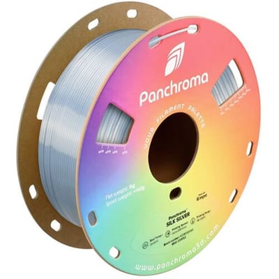 Polymaker CA03018 Panchroma™ Silk Filament PLA kunststof Zijdeglans 1.75 mm 1000 g Silver, Zilver (glanzend) 1 stuk(s)