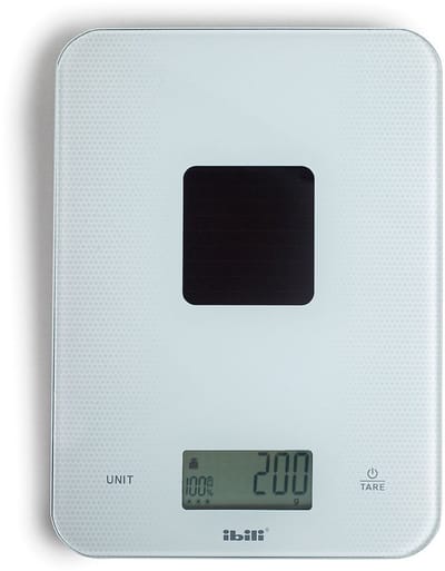 Ibili Digitale Weegschaal 15kg Transparant