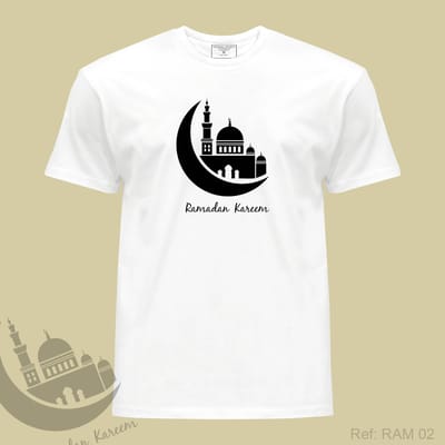 Happy Ramadan Kareem - T Shirt - Ramadan - Gift - Cadeau - RamadanMubarak - RamadanKareem - Vasten - Suhoor - Iftar - Moslim - Islam