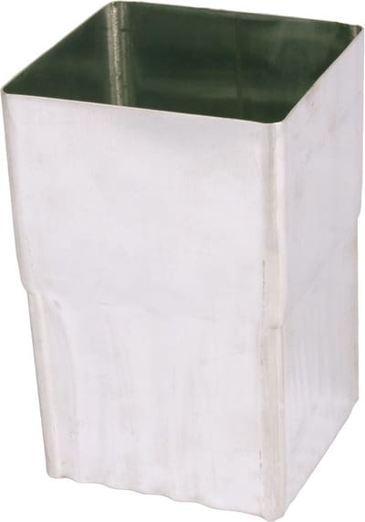 HWA Zink Vierkant Verbindingsmof | 80 x 80 mm