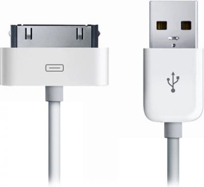 Xccess USB-A naar Apple 30-Pin Kabel 2 Meter - Wit