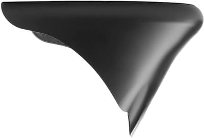 Zwarte Voorbumper Spoiler en Modderbeschermer voor Harley Sportster 1200 en 883, Geschikt voor 2004-2020, Stijlvol en Duurzaam