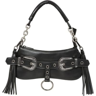 Banned - Gothic Handtas - Midnight Rodeo Handbag - voor Vrouwen - zwart