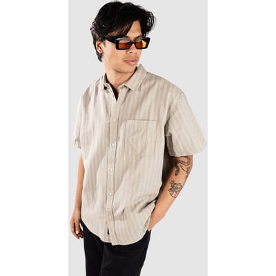 Vans Lawson Stripe Woven Shirt groen