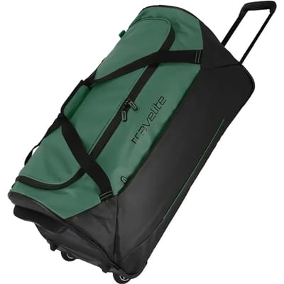 Travelite Basics Trolley Travel Bag 97 liter (zachte reistas op wielen) 80 - Groen