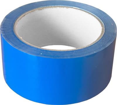 Kortpack - PP-acryl tape - Blauw - 50mm x 66mtr - 36 rollen per verpakking - Lang houdbaar - Stevige plakkracht - UV-bestendig - (020.0864)