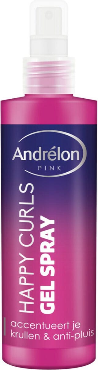 Andrélon Pink Happy Curls Gel Spray