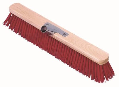 Grote compacte bezem met steelhouder 40 cm - elaston