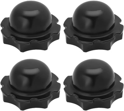 Dailygoods- Badkuipplugdoppen 4-delig - Waterstopdoppen - Kunststof - Compatibel met Lay-Z-Spa - Afmetingen 57 x 31 mm - Voorkomt lekken