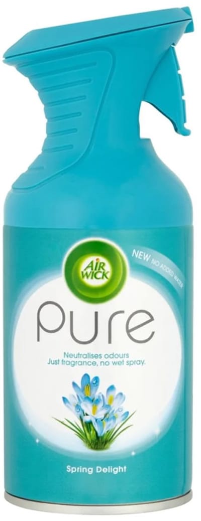 Air Wick Pure Luchtverfrisser – Spring Delight – 250 ml – Frisse Bloemengeur – Geen natte nevel