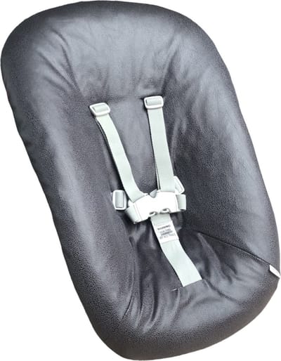#81 Newborn hoes, Antraciet Suéde look, Stokke Tripp Trapp. Ook geschikt voor Kidsmill Up.