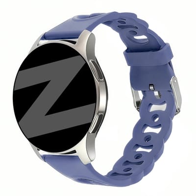 Bandz Universele Siliconen Horlogeband 20mm(Lavendel)–Flexibel & Stijlvol Sportbandje–geschikt voor Samsung Galaxy Watch 7 (40mm/44mm)/6 (Classic)/5 (Pro)/4/FE/3 (41mm)/Active, Polar Pacer/Unite/Ignite&Amazfit GTS 1/2/3/4/Bip 3 Pro/U Pro