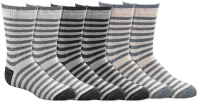 Sokken met alpacawol | Kindersokken | Kleur: Grijs | Maat: Diverse Maten | 6 paar