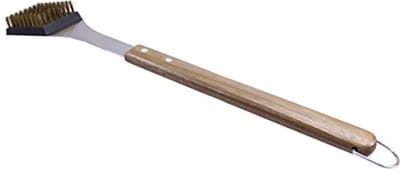 Lifetime BBQ Grill Schoonmaakborstel Met Houten Handvat - 44 CM