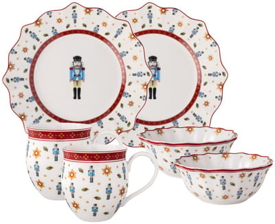 Villeroy & Boch Toy's Delight Ontbijtset Notenkraker 6-Delig