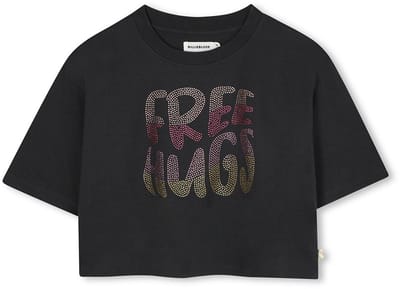 Billieblush U21227 T-shirt Met Korte Mouwen Zwart 8 Years Meisjes