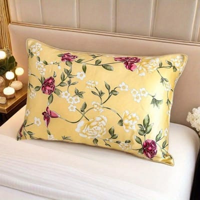 2 taies d'oreiller en satin, taies d'oreiller sensation soie de mûrier pour les cheveux et la peau avec fermeture éclair cachée, housses d'oreiller rafraîchissantes en satin 50x66cm beige