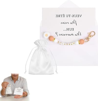 Madrina Sleutelhanger Cadeauset voor Doop, Communie, Verjaardag of Kerst - Inclusief Kaart, Envelop en Luxe Cadeauzak, Kleurrijk Ontwerp voor Elke Gelegenheid